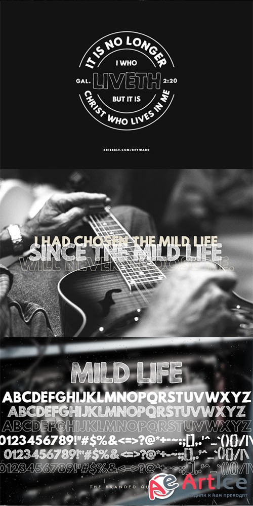 Mild Life Typeface - Creativemarket 377206