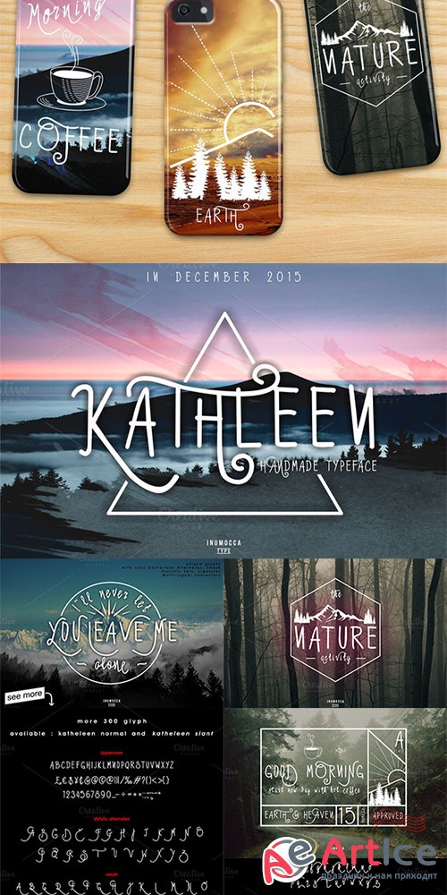 Kathleen Typeface - Creativemarket 454264