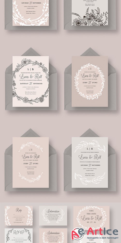 The Dreamy Wedding Collection - Creativemarket 330040