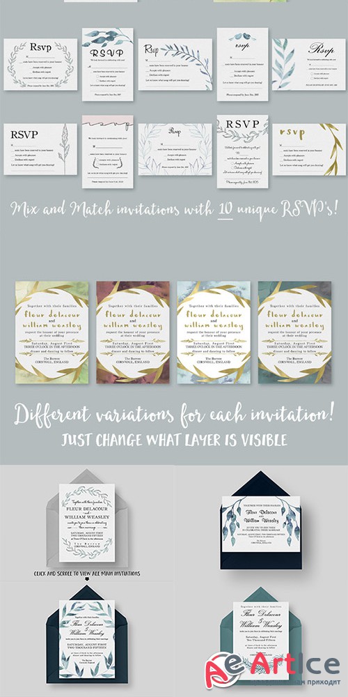 The ULTIMATE Wedding Collection - Creativemarket 279377