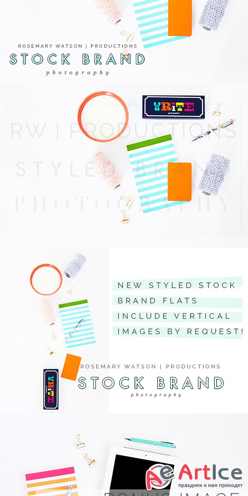 Jackie Styled Stock Brand Flat - Creativemarket 245386