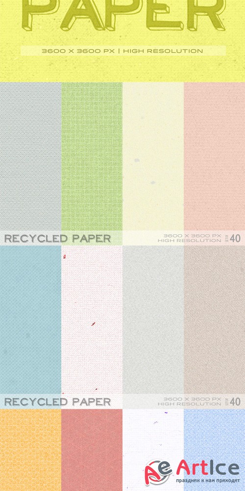 Recycled Paper - Creativemarket 9735
