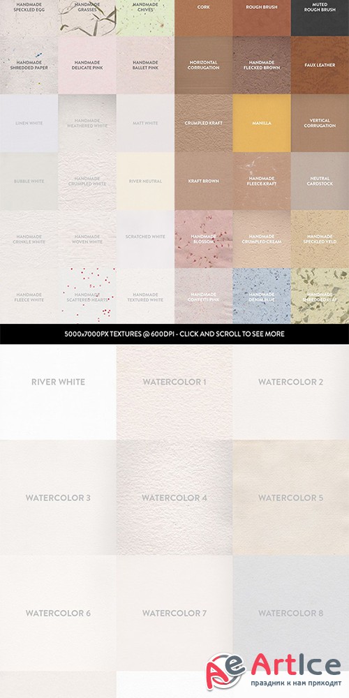 Digital Paper Textures - Creativemarket 338727
