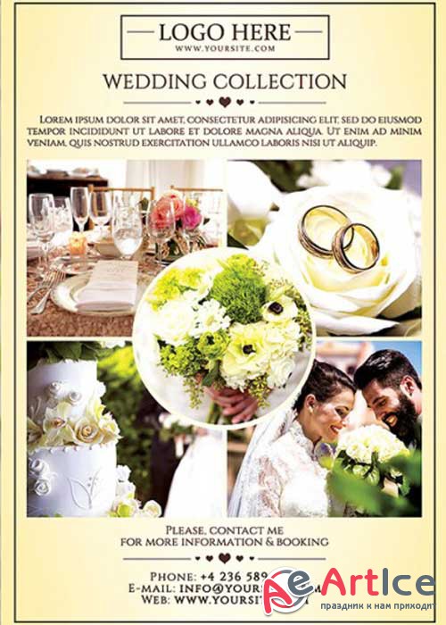 Wedding Photography V1 Premium Flyer Template
