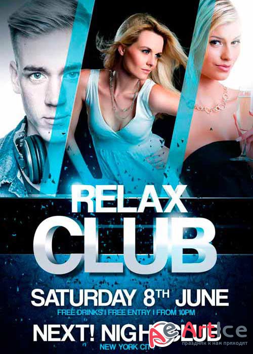 Relax Club V1 Flyer Template