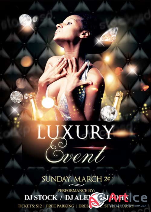 Luxury Event V4 PSD Flyer