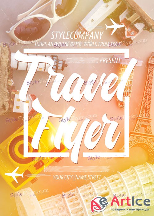 Travel PSD V19 Flyer Template