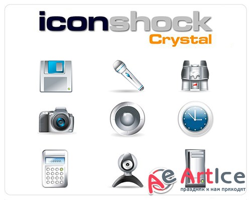 Iconshock Pack -Crystal Stock