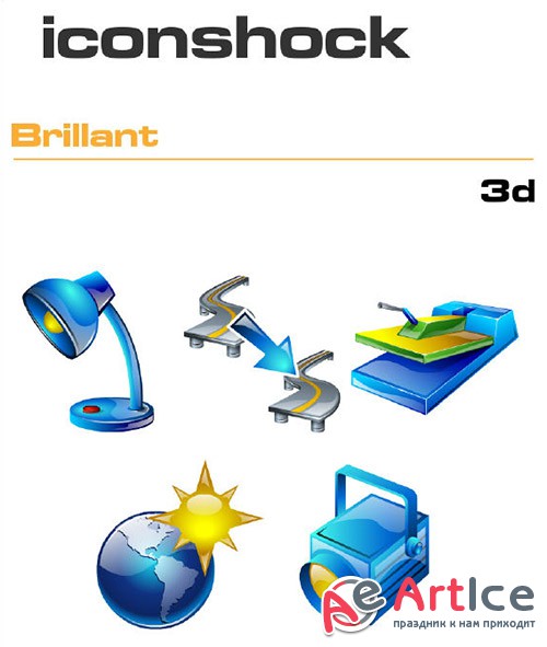 Iconshock Pack - Brillant 3d