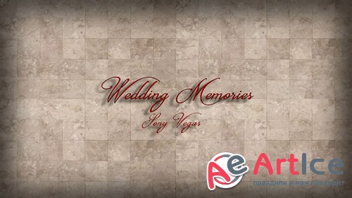 Wedding Memories - Sony Vegas Template