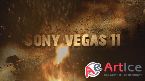 Intro Sony Vegas Pro - Fire