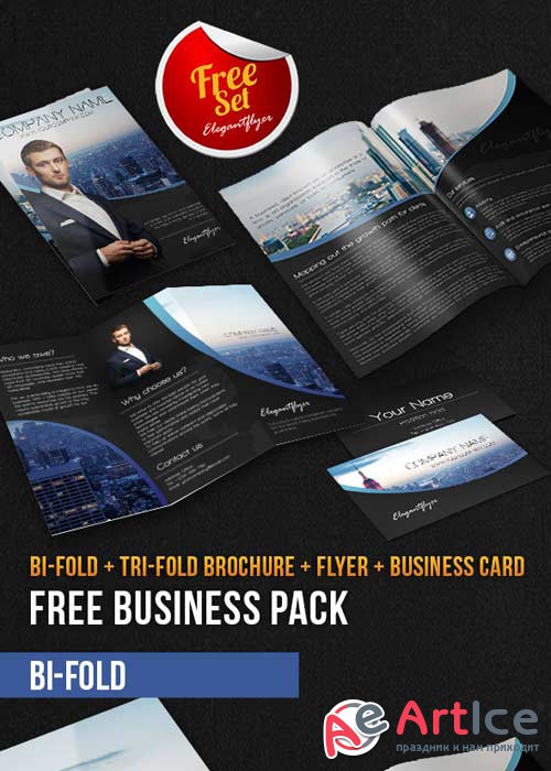Business Brochure Pack V7 PSD Template