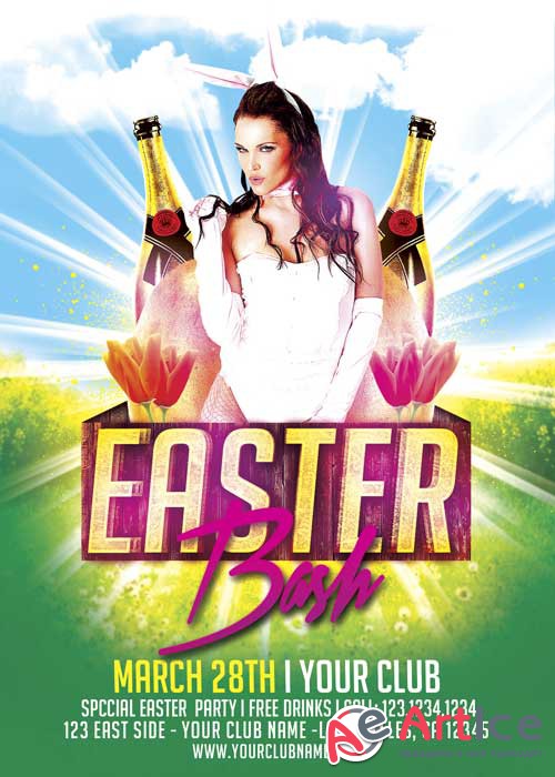 Easter Bash V14 Flyer Template