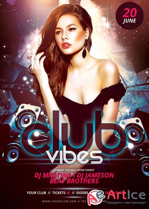 Club Vibes V15 Flyer Template