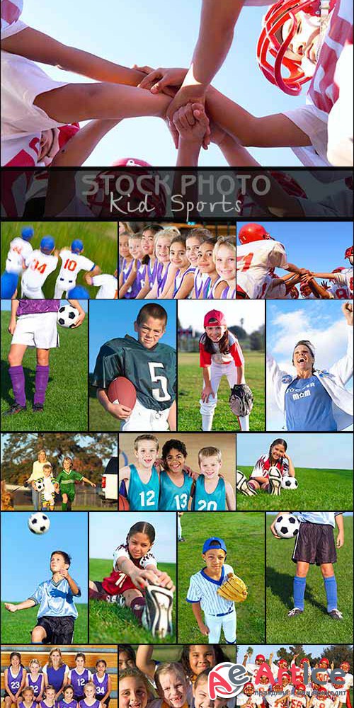 Stock Photo -  Kid Sports
