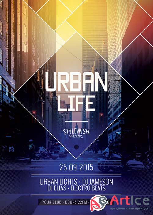 Urban Life V35 Flyer Template