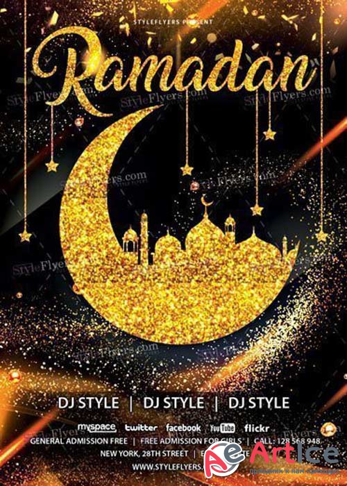 Ramadan V31 PSD Flyer Template