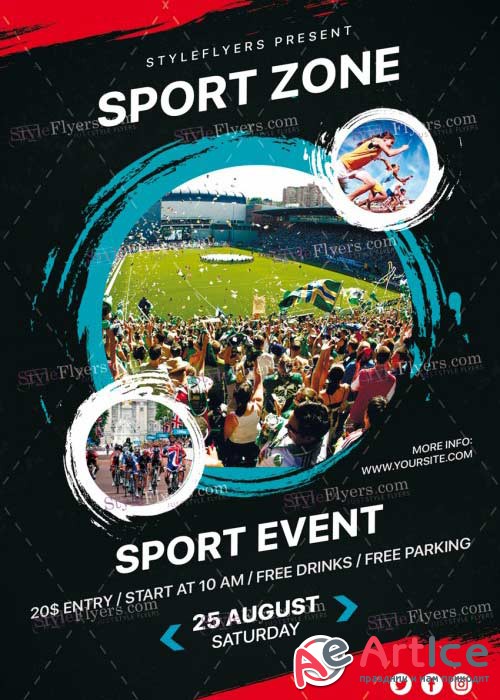 Sport Zone v27 PSD Flyer