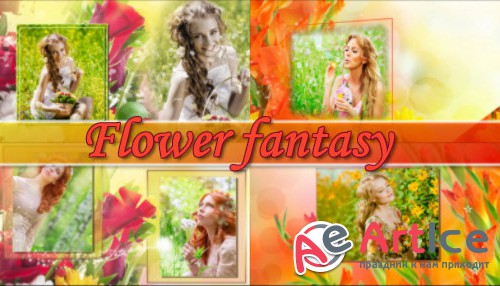 Flower fantasy - project for ProShow Producer