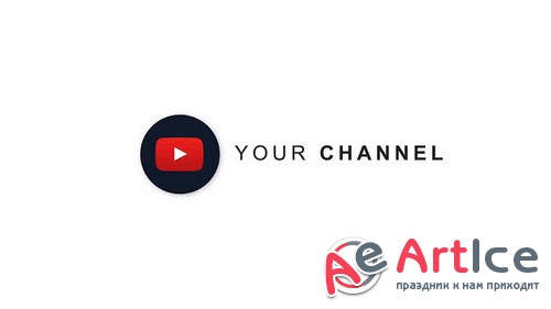 Simple Logo For YouTube Channel - After Effects Template
