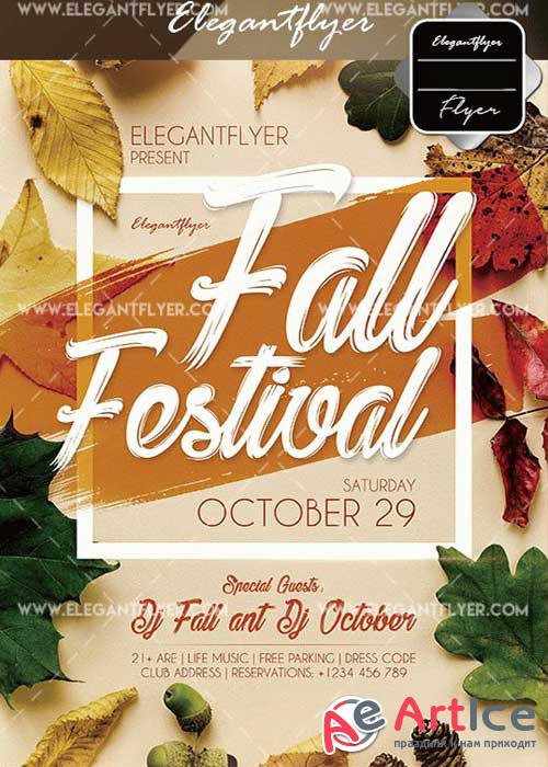 Fall Festival V15 Flyer Template