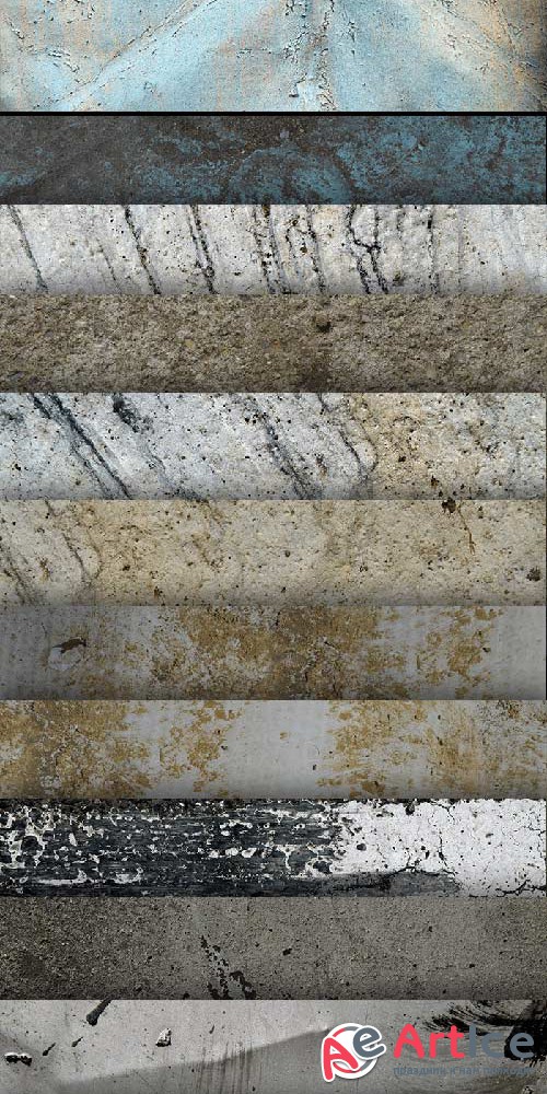 13 High Res Textures - Concrete - Stock Photo
