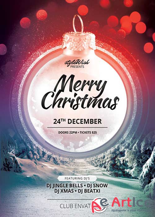 Merry Christmas V5 2018 Flyer