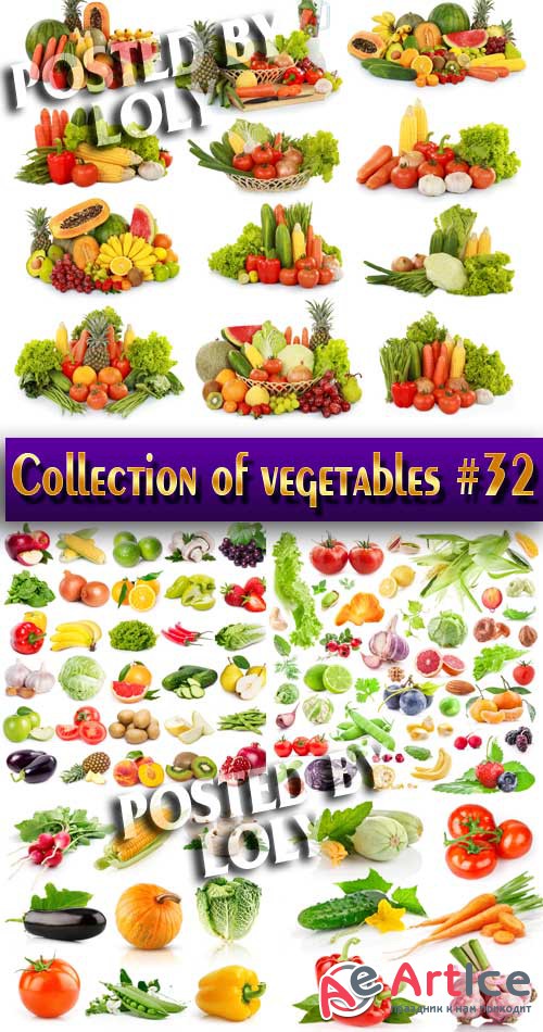 Food. Mega Collection. Vegetables #32 - Stock Photo