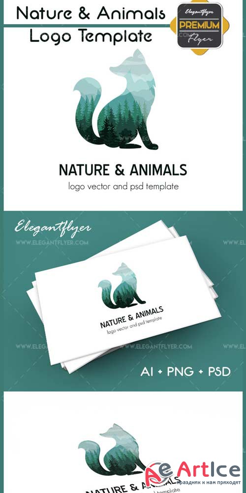 Nature & Animals V1 2018 Premium Logo Template