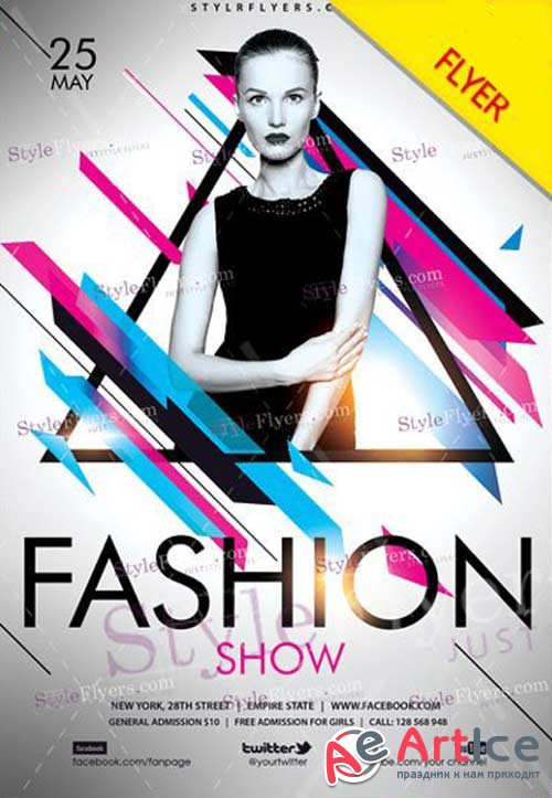 Fashion Show V2 2018 Flyer PSD