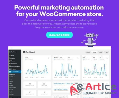 AutomateWoo v4.0.1 - Marketing Automation For WooCommerce Store - NULLED