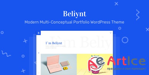 ThemeForest - Beliynt v2.1 - Modern Multi-Conceptual Portfolio WordPress Theme - 20035782