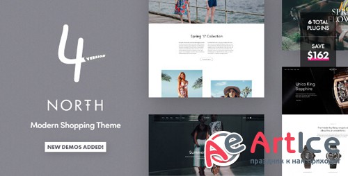 ThemeForest - North v4.1.0 - Responsive WooCommerce Theme - 9117256 - NULLED