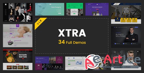 ThemeForest - XTRA v1.8 - Multipurpose WordPress Theme + RTL - 20715590
