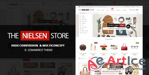 ThemeForest - Nielsen v1.6.0 - E-commerce WordPress Theme - 9710159
