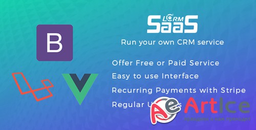 CodeCanyon - LCRM SAAS v1.0.5 - Run your own SAAS CRM - 21392671