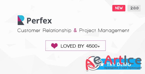 CodeCanyon - Perfex v2.0.0 - Powerful Open Source CRM - 14013737