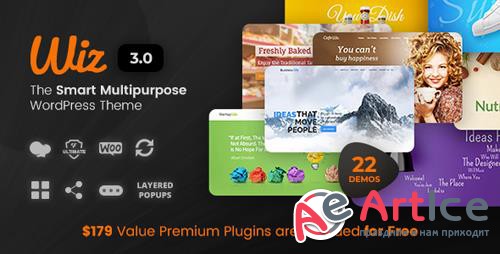 ThemeForest - Wiz v3.0.5 - The Smart Multi-Purpose WordPress Theme - 11975026