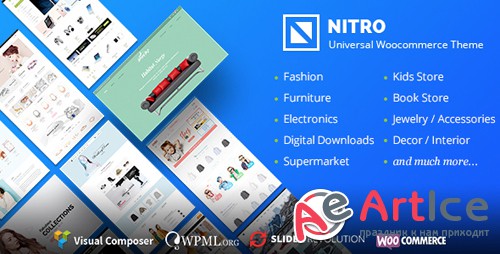ThemeForest - Nitro v1.6.1 - Universal WooCommerce Theme from ecommerce experts - 15761106 - NULLED