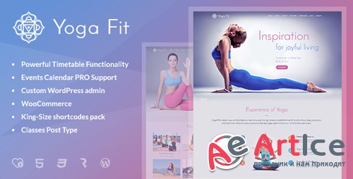 ThemeForest - Yoga Fit v1.1.8 - Sports, Fitness & Gym WordPress Theme - 12828455