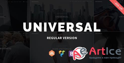 ThemeForest - Universal v1.0.2 - Corporate WordPress Multi-Concept Theme - 21058741