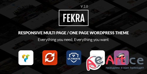 ThemeForest - Fekra v2.3 - Responsive Multi Page/One Page WordPress Theme - 15847093