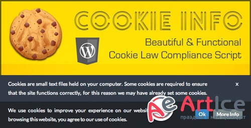 CodeCanyon - Cookie Info WP v1.5 - Cookie Law Compliance Script - 4961749
