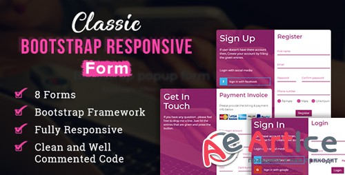 CodeCanyon - Classic - Bootstrap Responsive Form (Update: 13 March 18) - 21426169