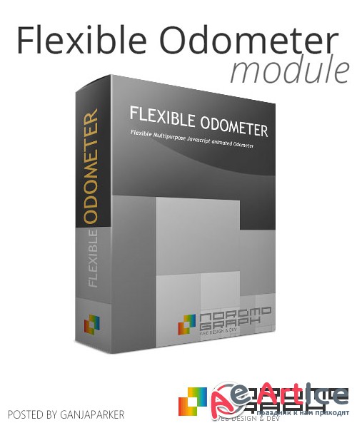 Flexible Odometer Counter and Circular Progress Bar module for Joomla v1.3