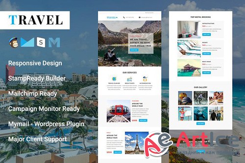 Travel - Responsive Email Template - CM 2126664