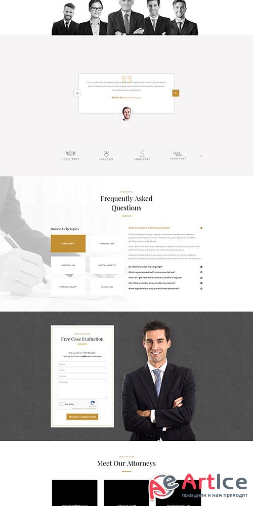 JoomlArt - JA Law Firm v1.0.2 - Best Joomla Template For Lawyer And Business Websites
