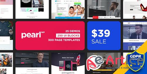 ThemeForest - Pearl v2.3.5 - Multipurpose & Corporate Business WordPress Theme - 20432158 - NULLED