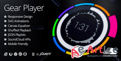 CodeCanyon - Gear HTML5 Audio Player (Update: 28 October 14) - 7724112