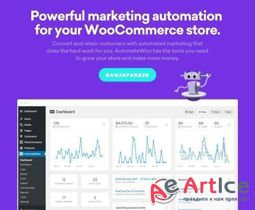 AutomateWoo v4.1.0.1 - Marketing Automation For WooCommerce Store